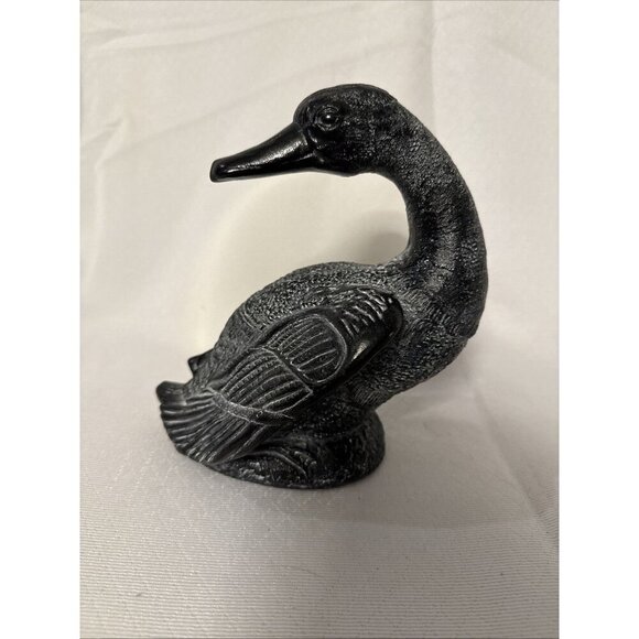 Aardvark soapstone duck sculpture - hand carved - Aardik - Picture 7 of 10